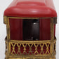 Lionel 604 Vintage O Prewar Tinplate Red Roof Observation Passenger Car VG