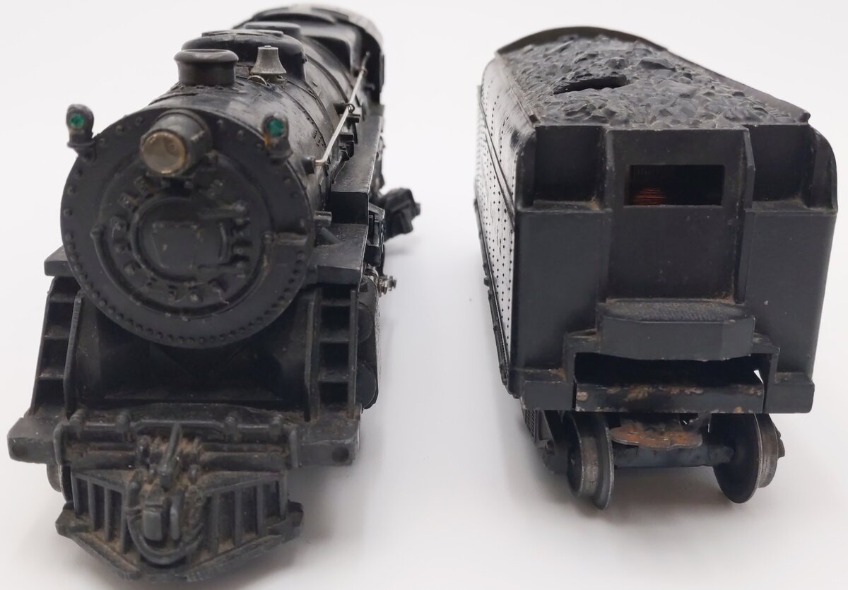 Lionel 675 Vintage O 2-6-2 K4 Pacific Die-Cast Steam Locomotive w/ 6466WX Tender VG