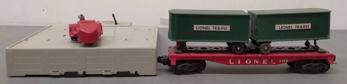 Lionel 460 Vintage O Piggyback Loader Set VG/Box
