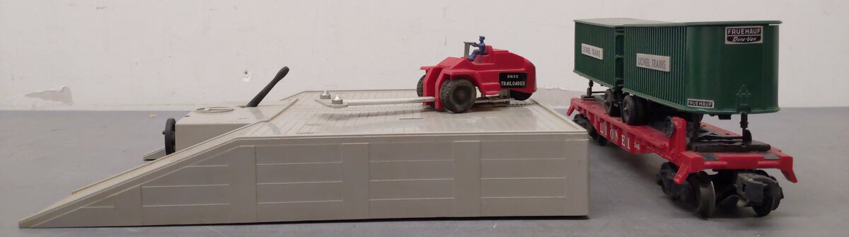 Lionel 460 Vintage O Piggyback Loader Set VG/Box