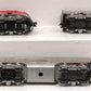 Lionel 2343 Vintage O Santa Fe F3 ABA Diesel Locomotive Set VG