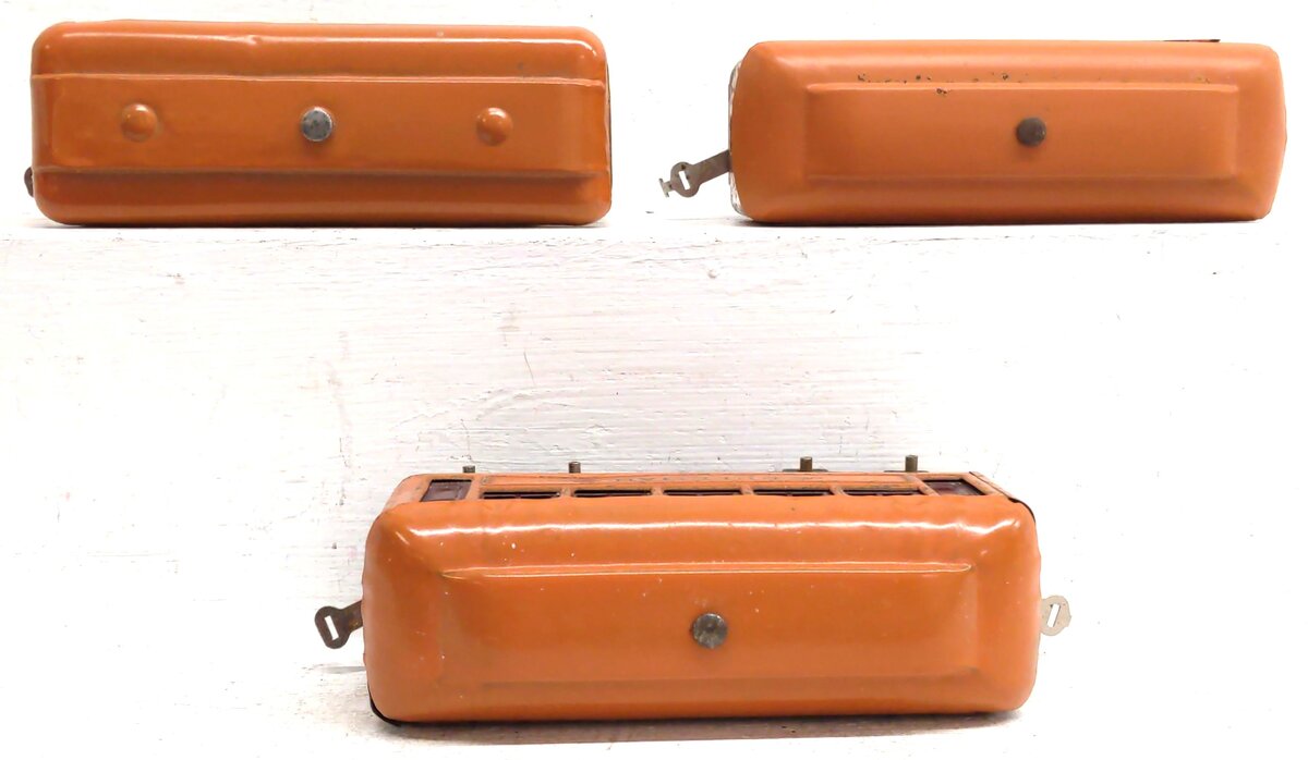 Lionel Vintage O Prewar Tinplate Passenger Cars: 603, 604 [3] VG