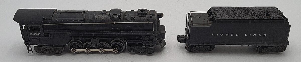 Lionel 2020 Vintage O 6-8-6 Steam Turbine Loco '46 Smoke Bulb w/2020W Tender VG/Box
