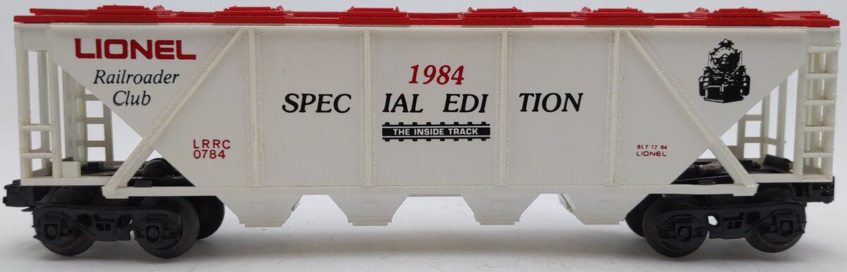 Lionel 6-0784 O Gauge Railroad Club Covered Quad Hopper Car VG