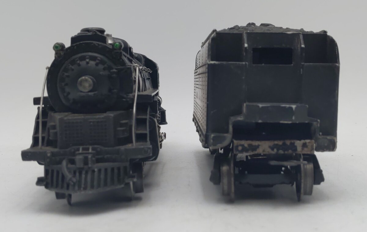 Lionel 2026 Vintage O Lionel Lines 2-6-2 Steam Locomotive w/6466W Tender VG