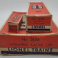 Lionel 3356 Vintage O Santa Fe Operating Horse Platform & Car VG/Box