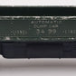 Lionel 3459 Vintage O Lionel Lines Green Operating Ore Dump Car