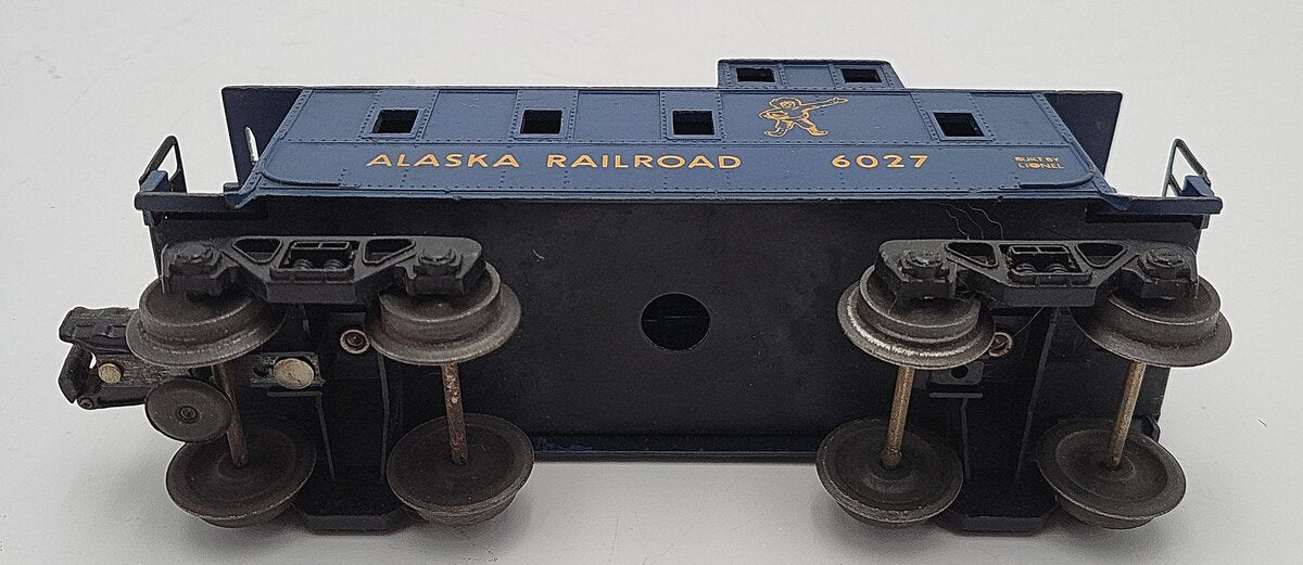Lionel 6027 Vintage O Postwar Gauge Alaska Caboose VG