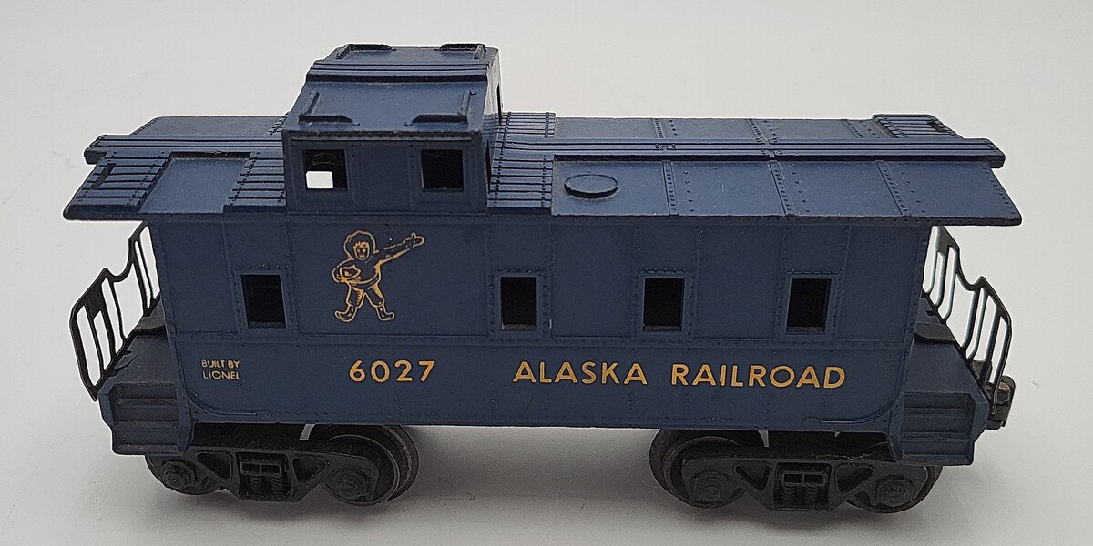 Lionel 6027 Vintage O Postwar Gauge Alaska Caboose VG
