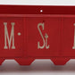 Lionel 6536 Vintage O Minneapolis & St. Louis 4-Bay Hopper VG