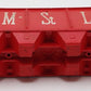 Lionel 6536 Vintage O Minneapolis & St. Louis 4-Bay Hopper VG