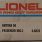 Lionel 6-8870 O Gauge Amtrak 90 RDC-1 Non-Powered Passenger #8870 EX/Box