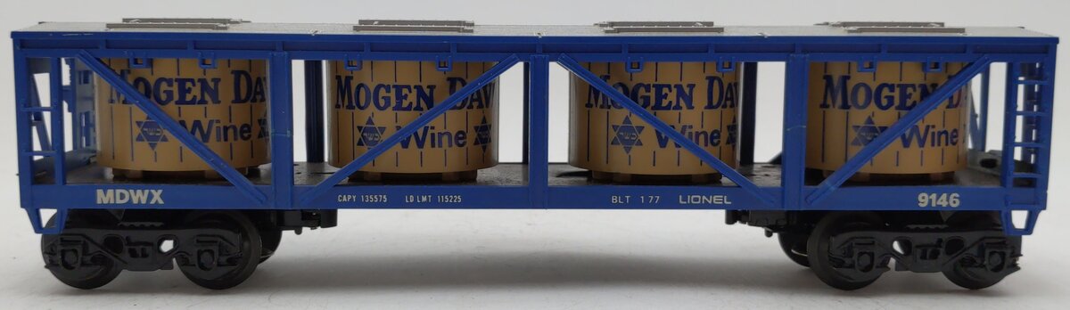 Lionel 6-9146 O Gauge Mogen David Wine Car EX/Box