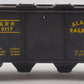 Lionel 6-9117 O Gauge Alaska Railroad Covered Quad Hopper #9117 VG