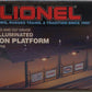Lionel 6-12748 O/027 Illuminated Station Platform LN/Box