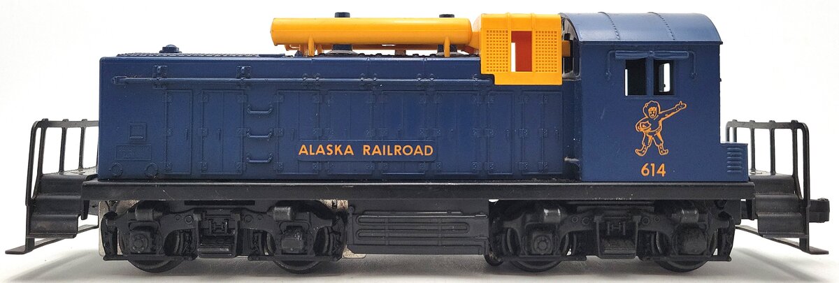 Lionel 614 Vintage O Alaska Railroad EMD NW-2 Diesel Switcher EX