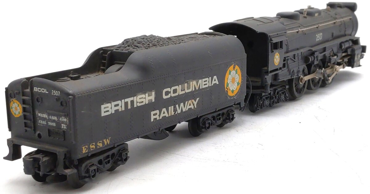 Lionel 6-8206 O Gauge British Columbia 4-6-4 Steam Locomotive & Tender - Custom EX