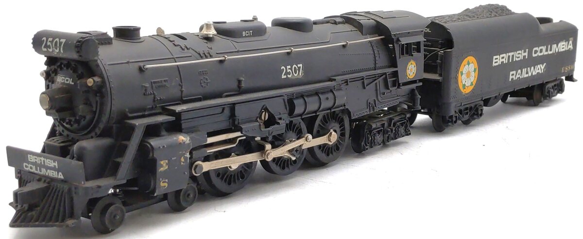 Lionel 6-8206 O Gauge British Columbia 4-6-4 Steam Locomotive & Tender - Custom EX