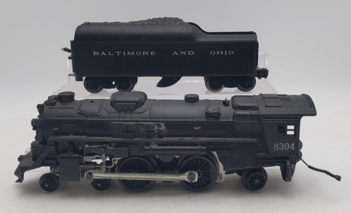 Lionel 6-8304 4-4-2 B&O Die-Cast Steam Locomotive & Tender #8304 EX