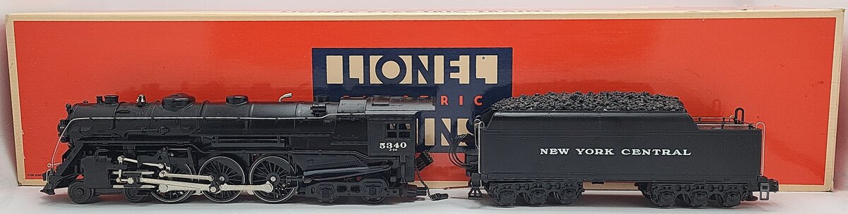 Lionel 6-18005 O Gauge NYC 4-6-4 700E Hudson Steam Loco & Tender #5340 EX/Box