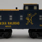 Lionel 6-16523 O Gauge Alaska Square Window Caboose NIB