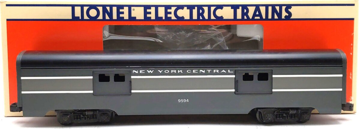 Lionel 6-9594 O Gauge New York Central Aluminum Baggage Car #9594 EX/Box