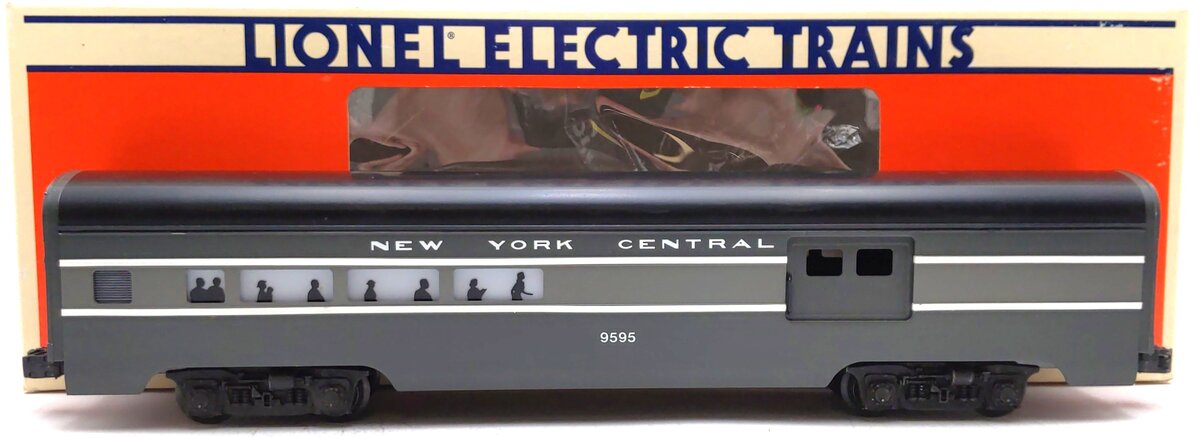 Lionel 6-9595 O Gauge New York Central Aluminum Combine Passenger Car #9595 EX/Box