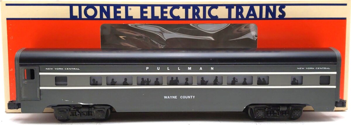 Lionel 6-9596 O Gauge New York Central "Wayne County" Passenger Car EX/Box