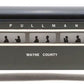 Lionel 6-9596 O Gauge New York Central "Wayne County" Passenger Car EX/Box