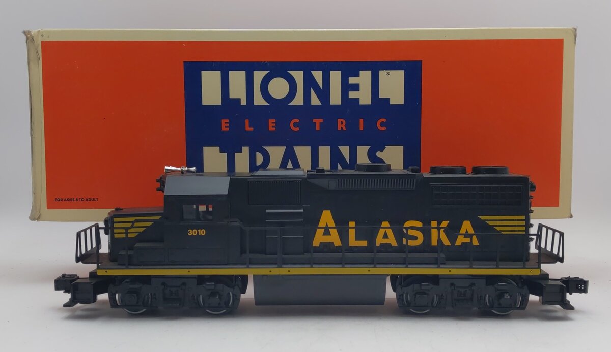 Lionel 6-18821 O Gauge Alaska GP-38-2 Diesel Locomotive #3010 - Custom Painted/Box
