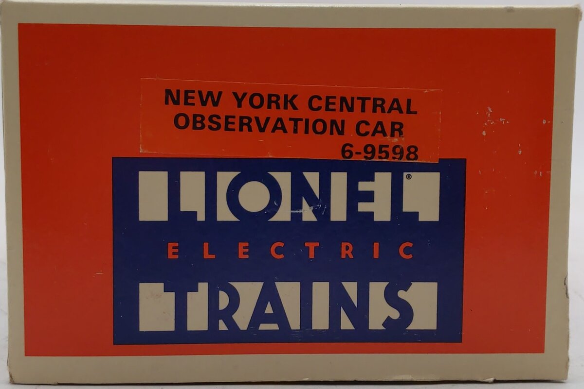 Lionel 6-9598 O Gauge New York Central 