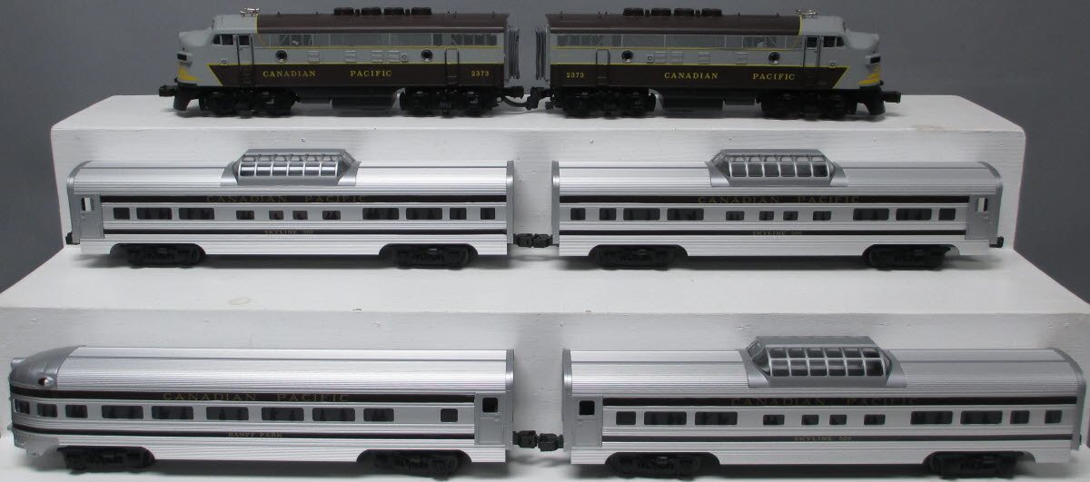 MTH 20-80001B O Canadian Pacific Premier F-3 AA Diesel Passenger Train Set EX/Box