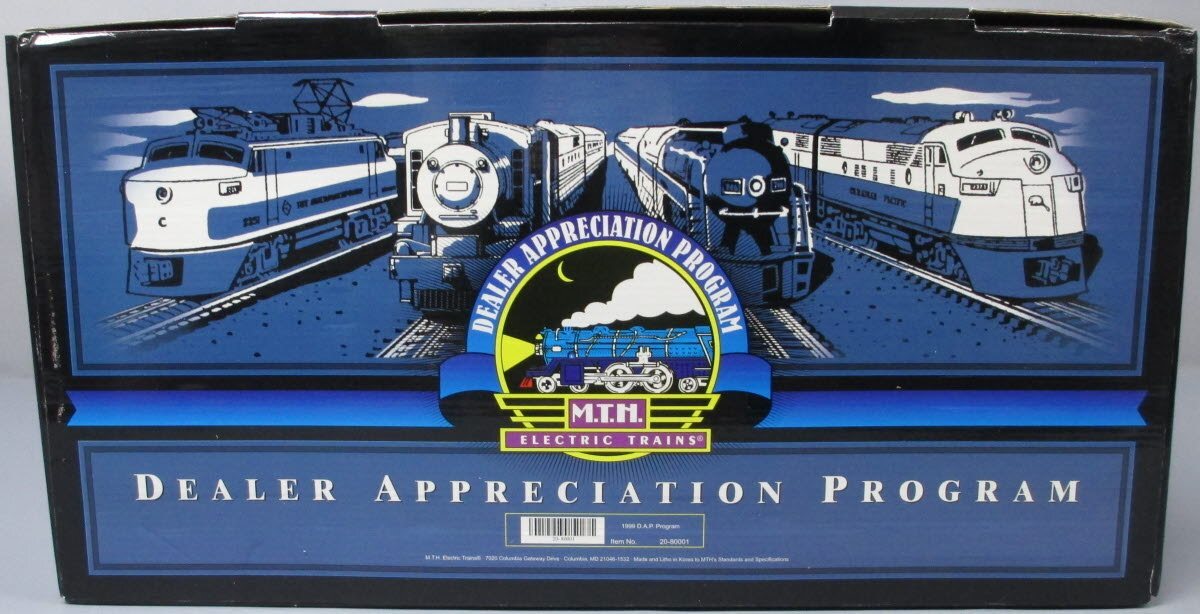 MTH 20-80001B O Canadian Pacific Premier F-3 AA Diesel Passenger Train Set EX/Box