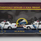 MTH 20-98518 Alaska Flat Car #12805 with 2 Ford Alaska State Trooper Cars LN/Box