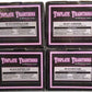 MTH 10-1042 O Tinplate Traditions 800 Series Freight Car 4-Pack LN/Box
