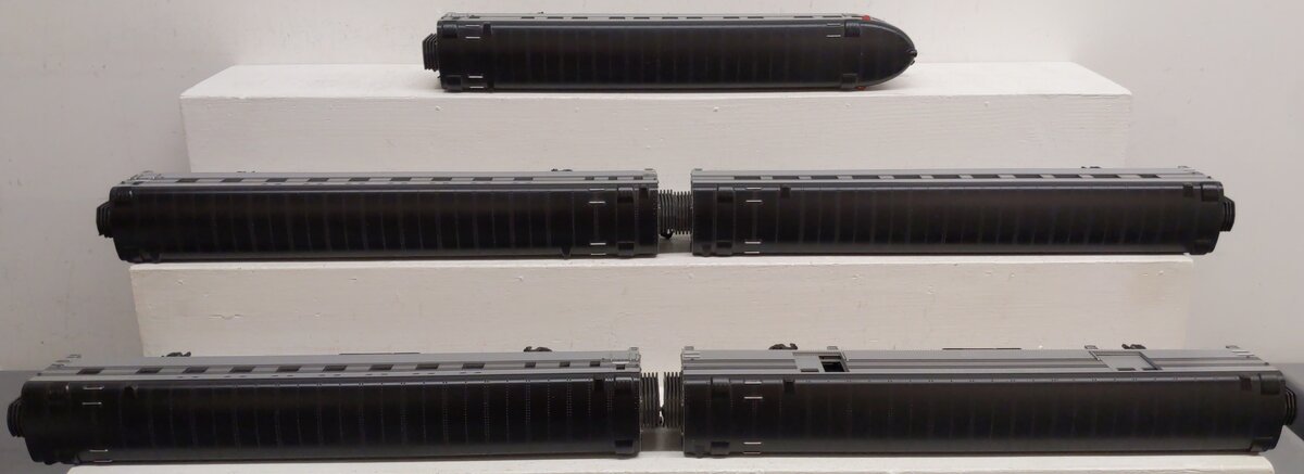 MTH 20-6554 O New York Central 70' Streamlined Passenger Car Set LN/Box