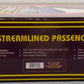 MTH 20-6554 O New York Central 70' Streamlined Passenger Car Set LN/Box