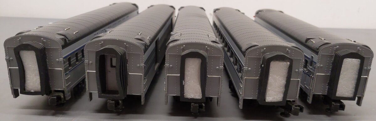 MTH 20-6554 O New York Central 70' Streamlined Passenger Car Set LN/Box