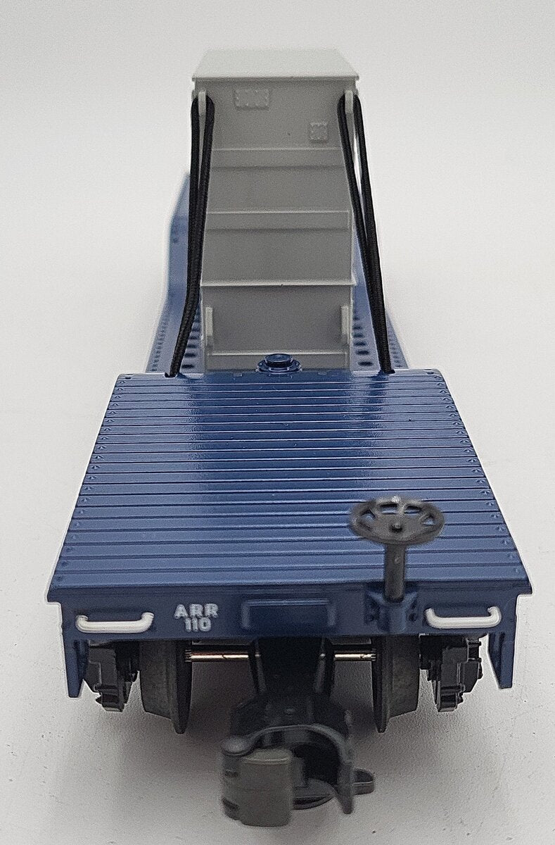MTH 30-8307 Diecast Alaska Railroad Depressed Center Flatcar with Transformer LN/Box