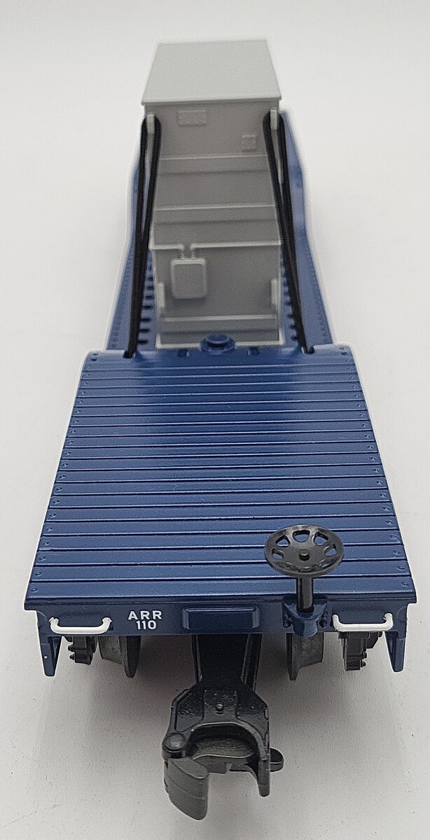 MTH 30-8307 Diecast Alaska Railroad Depressed Center Flatcar with Transformer LN/Box