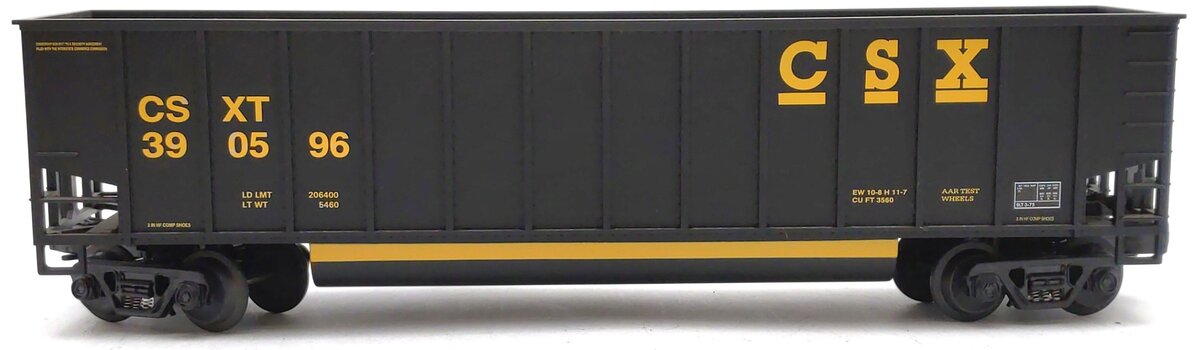 MTH 20-9700L O Gauge CSX Coal Porter Hopper #390596 LN/Box
