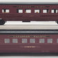 MTH 30-6731 O CP 60' Streamlined ABS Sleeper/Diner Passenger Car Set (Set of 2) LN/Box