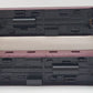 MTH 30-6731 O CP 60' Streamlined ABS Sleeper/Diner Passenger Car Set (Set of 2) LN/Box