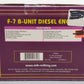 MTH 20-2645-3 O Gauge Alaska F-7 B-Unit Non-Powered Diesel Engine #1509 NIB