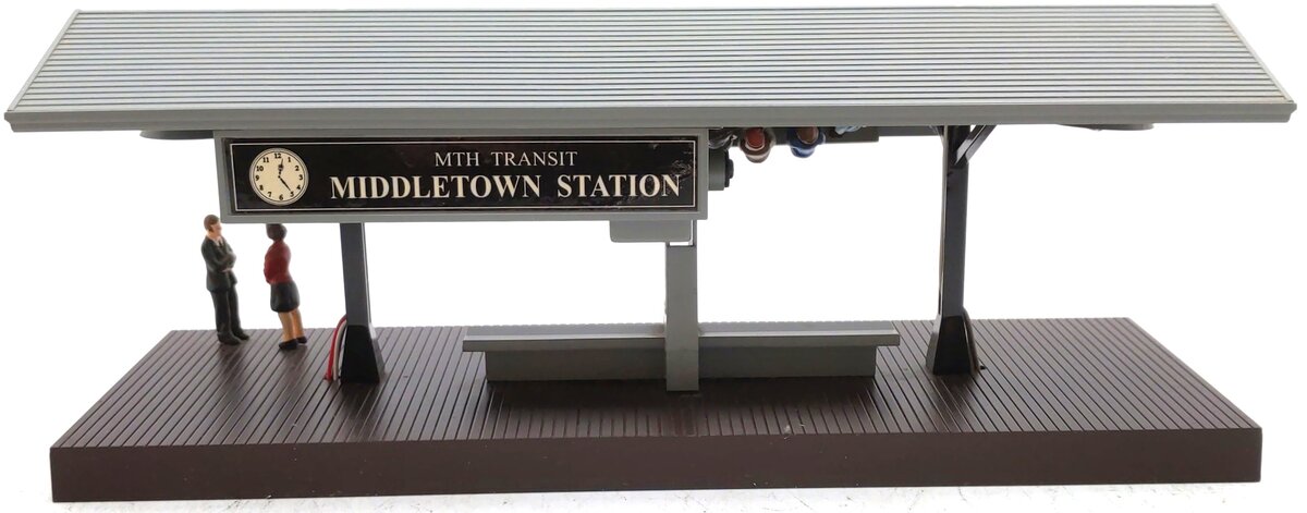 MTH 30-9107 O Middletown Operating Station Platform w/Gray Roof LN/Box