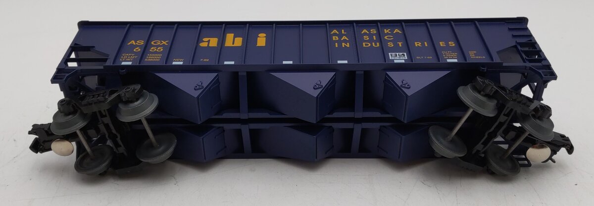 Weaver 655 3-Rail Alaska Basic Industries 3-Bay Hopper LN/Box