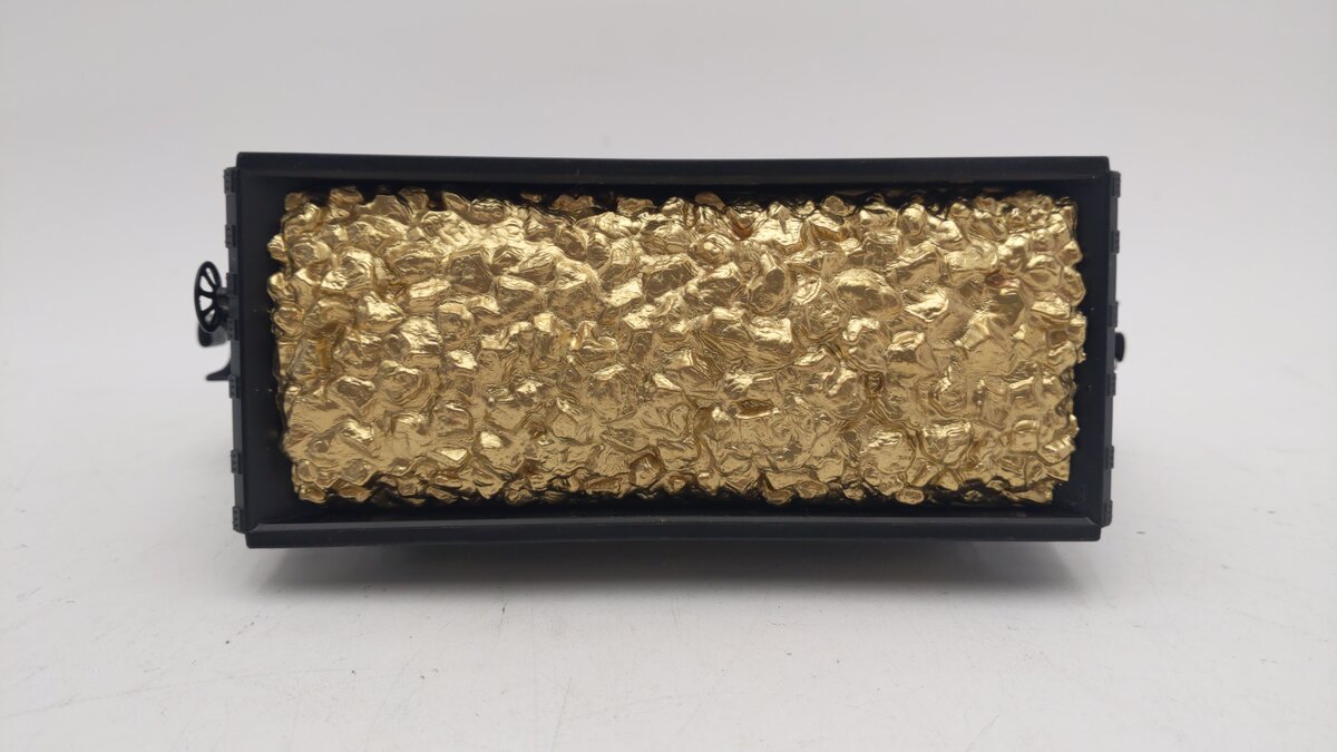 RGS 1346 O Gauge Alaska Railroad Gold Ore Car LN/Box
