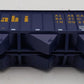 Weaver O Gauge 668 Alaska 3-Bay Ribbed Hopper #668 (3 Rail) LN/Box