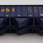 Weaver O Gauge Alaska 3-Bay Ribbed Hopper #671 - 3 Rail LN/Box