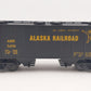 RGS 3450 O Gauge Alaska Railroad Covered 2 Bay Hopper EX/Box